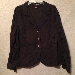 VIntage Gitano black blazer size 28